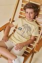 Camiseta em meia malha 95673 LucBoo Infantil Menino Camiseta em meia malha 95673 LucBoo Infantil Menino