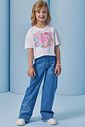 Blusa em meia malha 94596 Infanti Infantil Menina