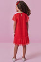 Vestido em cotton e tule com elastano 98900 Kukiê Infantil Menina Vestido em cotton e tule com elastano 98900 Kukiê Infantil Menina