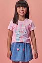 Blusa em meia malha 99303 Infanti Infantil Menina Blusa em meia malha 99303 Infanti Infantil Menina