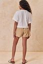 Conjunto de blusa em meia malha e shorts em sarja com elastano 95504 Lilimoon Teen Menina Conjunto de blusa em meia malha e shorts em sarja com elastano 95504 Lilimoon Teen Menina