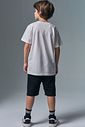 Conjunto de camiseta em meia malha e bermuda em moletom sem pelúcia 96840 Johnny Fox Teen Menino Conjunto de camiseta em meia malha e bermuda em moletom sem pelúcia 96840 Johnny Fox Teen Menino