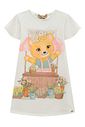 Vestido em malha fresh 94485 Infanti Infantil Menina