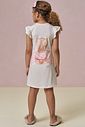 Camisola em malha fresh. Acompanha máscara 96054 Infanti Infantil Menina Camisola em malha fresh. Acompanha máscara 96054 Infanti Infantil Menina