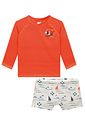 Conjunto de camiseta e sunga em malha UV dry com proteção UV50+ 95742 LucBoo Bebê Menino Conjunto de camiseta e sunga em malha UV dry com proteção UV50+ 95742 LucBoo Bebê Menino