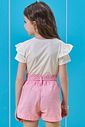 Blusa em meia malha 95066 Kukiê Infantil Menina