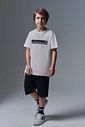 Conjunto de camiseta em meia malha e bermuda em moletom sem pelúcia 96840 Johnny Fox Teen Menino Conjunto de camiseta em meia malha e bermuda em moletom sem pelúcia 96840 Johnny Fox Teen Menino