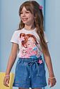 Blusa em meia malha 94598 Infanti Infantil Menina
