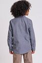 Camisa em tecido malibu 89480 LucBoo Infantil Menino Camisa em tecido malibu 89480 LucBoo Infantil Menino