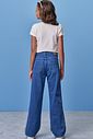 Calça wide leg em jeans 97951 Vic Teen Menina Calça wide leg em jeans 97951 Vic Teen Menina