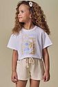 Blusa em meia malha 94654 Infanti Infantil Menina