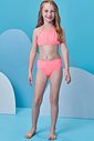 Conjunto de biquíni e blusa em malha UV dry com proteção UV 50+ 93172 Infanti Infantil Menina