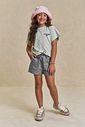 Conjunto de camiseta over em meia malha e shorts em moletom sem pelúcia 95803 Lilimoon Teen Menina Conjunto de camiseta over em meia malha e shorts em moletom sem pelúcia 95803 Lilimoon Teen Menina