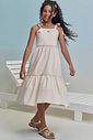 Vestido midi em linho santorini 99451 Lilimoon Teen Menina Vestido midi em linho santorini 99451 Lilimoon Teen Menina
