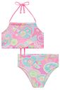 Biquíni reversível em malha UV dry com proteção UV 50+ 98406 Infanti Infantil Menina Biquíni reversível em malha UV dry com proteção UV 50+ 98406 Infanti Infantil Menina
