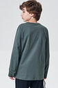 Camiseta em meia malha 90941 Johnny Fox Teen Menino