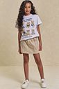 Saia em sarja com elastano 94383 Lilimoon Teen Menina Saia em sarja com elastano 94383 Lilimoon Teen Menina