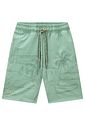 Bermuda em ripstop air flex com elastano 98400 LucBoo Infantil Menino