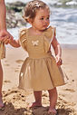 Vestbody em linho com elastano 96209 Infanti Bebê Menina Vestbody em linho com elastano 96209 Infanti Bebê Menina