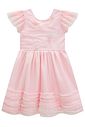 Vestido em tule bordado borboleta e tule com elastano 99147 Infanti Infantil Menina Vestido em tule bordado borboleta e tule com elastano 99147 Infanti Infantil Menina