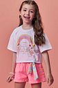 Blusa em meia malha 99391 Infanti Infantil Menina