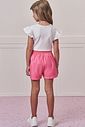 Conjunto de blusa em cotton e shorts em tecido shine 99099 Infanti Infantil Menina Conjunto de blusa em cotton e shorts em tecido shine 99099 Infanti Infantil Menina