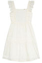 Vestido em laise 100% algodão 93687 Kukiê Infantil Menina Vestido em laise 100% algodão 93687 Kukiê Infantil Menina