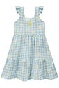 Vestido em malha textura 98457 Kukiê Infantil Menina