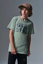 Camiseta em meia malha 96618 Johnny Fox Teen Menino Camiseta em meia malha 96618 Johnny Fox Teen Menino