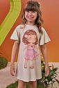 Vestido em meia malha 98533 Kukiê Infantil Menina