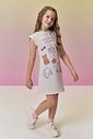 Vestido em molecotton 96995 Vic Teen Menina Vestido em molecotton 96995 Vic Teen Menina