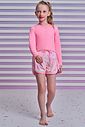 Shorts saída de praia em nylon ergonomic com elastano 95913 Infanti Infantil Menina