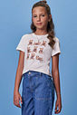 Blusa em meia malha 98492 Vic Teen Menina Blusa em meia malha 98492 Vic Teen Menina