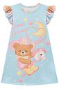Camisola em malha fresh 99702 Kukiê Infantil Menina Camisola em malha fresh 99702 Kukiê Infantil Menina