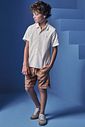 Camisa em verano linho 98845 Johnny Fox Teen Menino Camisa em verano linho 98845 Johnny Fox Teen Menino