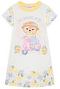 Vestido em molecotton 95569 Kukiê Infantil Menina Vestido em molecotton 95569 Kukiê Infantil Menina