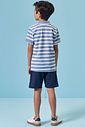 Conjunto de camisa polo em malha brizza e bermuda em sarja girassol com elastano 96015 LucBoo Infantil Menino Conjunto de camisa polo em malha brizza e bermuda em sarja girassol com elastano 96015 LucBoo Infantil Menino