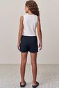 Conjunto de regata em canelado liz e short saia em moletom sem pelúcia 98588 Lilimoon Teen Menina Conjunto de regata em canelado liz e short saia em moletom sem pelúcia 98588 Lilimoon Teen Menina