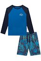 Conjunto camiseta em malha uv dry com proteção UV50+ e bermuda em nylon ergonomic com elas 93379 Johnny Fox Teen Menino
