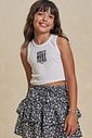 Regata em canelado liz 94897 Lilimoon Teen Menina Regata em canelado liz 94897 Lilimoon Teen Menina