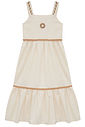 Vestido midi em linho deluxe 94261 Kukiê Infantil Menina Vestido midi em linho deluxe 94261 Kukiê Infantil Menina