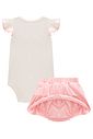 Conjunto de body em suedine e saia com calcinha em molevisco e tule com elastano 98595 Infanti Bebê Menina Conjunto de body em suedine e saia com calcinha em molevisco e tule com elastano 98595 Infanti Bebê Menina