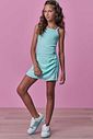 Conjunto de regata e short saia em alfaiataria fresh 98211 Vic Teen Menina