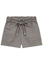 Shorts em moletom sem pelúcia 94350 Kukiê Infantil Menina Shorts em moletom sem pelúcia 94350 Kukiê Infantil Menina