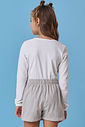 Blusa boxy em canelado liz 90159 Vic Teen Menina Blusa boxy em canelado liz 90159 Vic Teen Menina