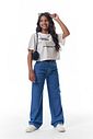 Cinto em PU com fivela dourada 79157 Vic Teen Menina