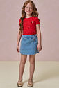 Blusa em canelado liz 94599 Infanti Infantil Menina