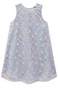 Vestido em tule bordado 98715 Kukiê Infantil Menina