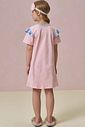 Camisola em meia malha. Acompanha máscara 96014 Infanti Infantil Menina