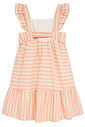 Vestido em tricoline listrado shine 93691 Kukiê Infantil Menina Vestido em tricoline listrado shine 93691 Kukiê Infantil Menina